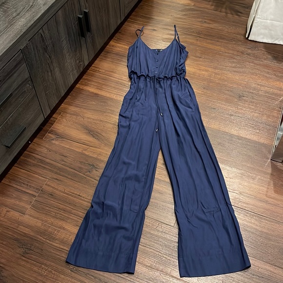 7 For All Mankind Pants - 7 for all Mankind Navy Jumpsuit with Pockets in EUC